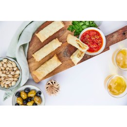 Crêpe Végétarienne – Nem végétarien croustillant, Wooly Pâtisserie Bruxelles