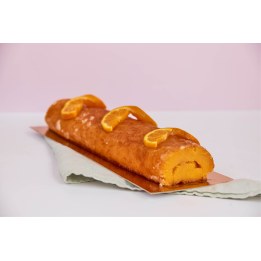 Orange Roll – Traditional Portuguese orange cake, Wooly Pâtisserie Brussels