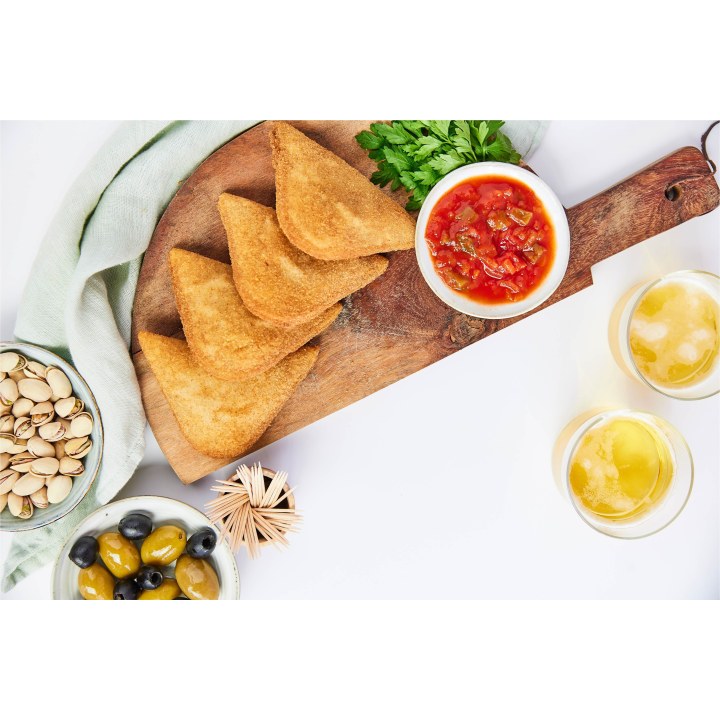 Pork Rissois – Crispy Portuguese pastry with suckling pig filling, Wooly Brussels